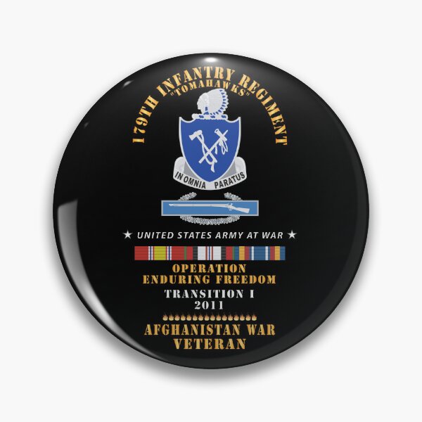 Item preview, 179th Infantry Regiment - Tomahawks - Afghanistan - TRANSITION I - 2011 w CIB -  OIF - AFGHAN SVC X 300 designed and sold by Military Insignia Products.