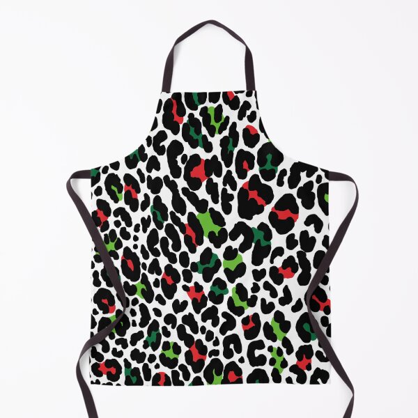 Item preview, Leopard Christmas Holiday Cheetah Green and Red Trendy designed and sold by AubrieBea.