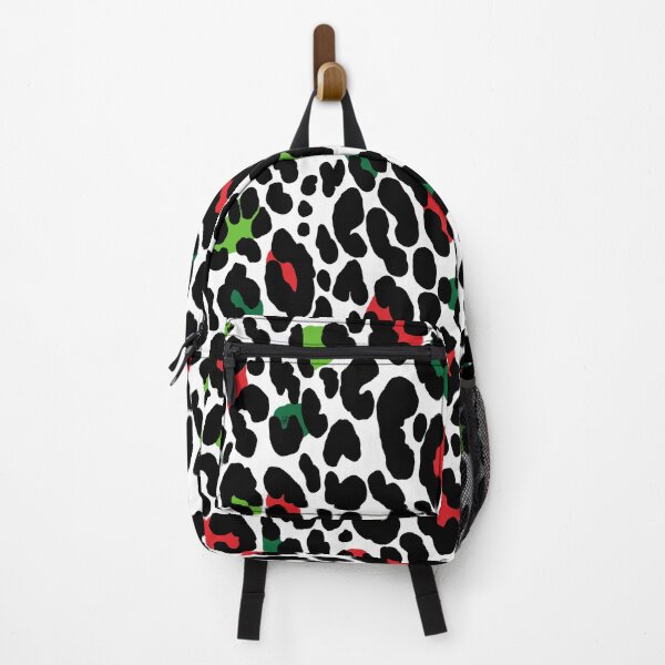 Item preview, Leopard Christmas Holiday Cheetah Green and Red Trendy designed and sold by AubrieBea.