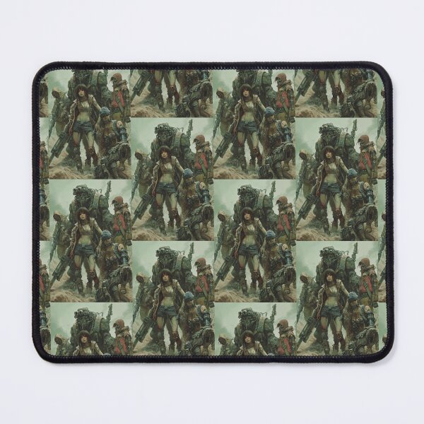 Item preview, The Future is Fierce: Post-Apocalyptic Warriors designed and sold by Piotrek0001.