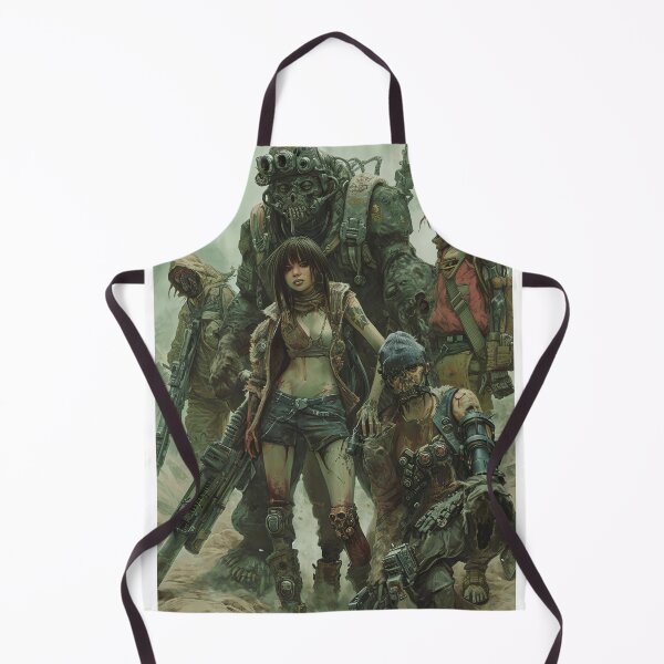 Item preview, The Future is Fierce: Post-Apocalyptic Warriors designed and sold by Piotrek0001.