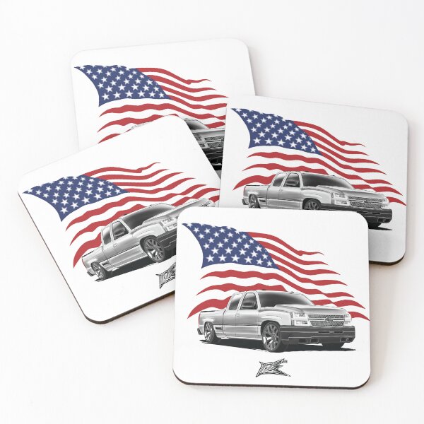 Item preview, patriotic american flag american first gen drift truck designed and sold by NaquashM.