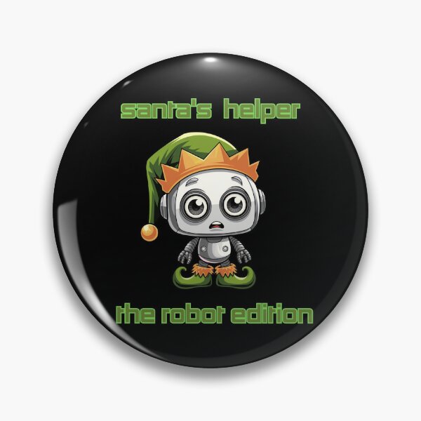 Item preview,  Robot Santa's Helper, Cute Robots Elf, Santa Robots, Baby Robots  designed and sold by KolorellaS.