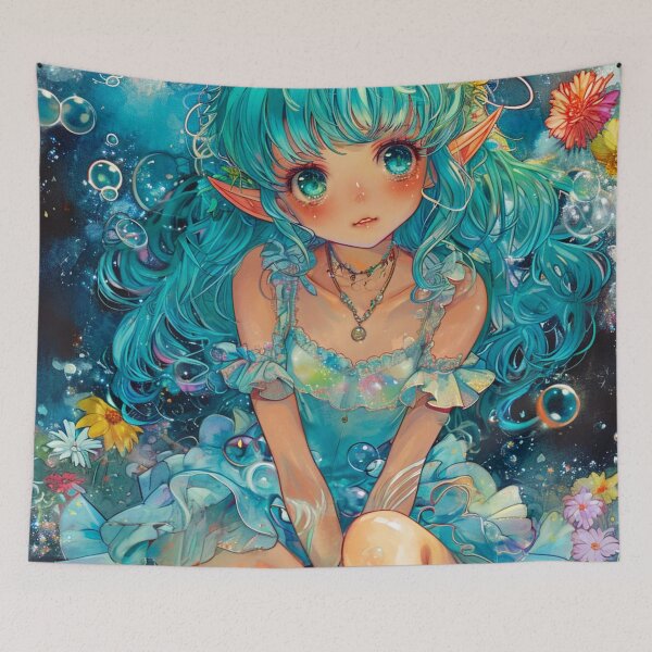 Item preview, Cute Elf Portrait 1  designed and sold by Dawn van Doorn.