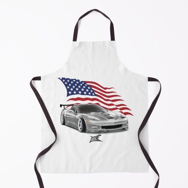 Item preview, patriotic american flag corvette c6 designed and sold by NaquashM.