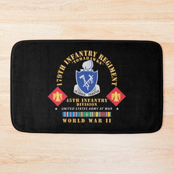 Item preview, 179th Infantry Regiment - Tomahawks - DUI  - 45th ID - WWII w EUR SVC X 300 designed and sold by Military Insignia Products.