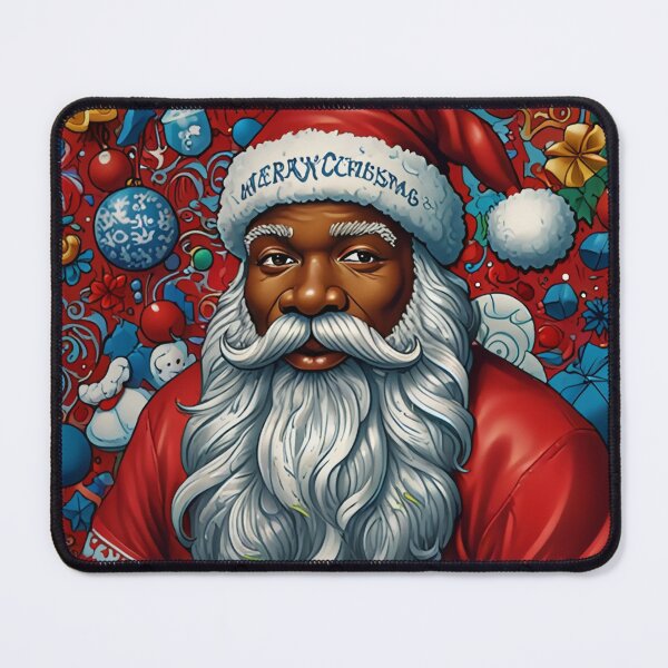 Item preview, Retro Black Father Xmas designed and sold by KeshaEls.