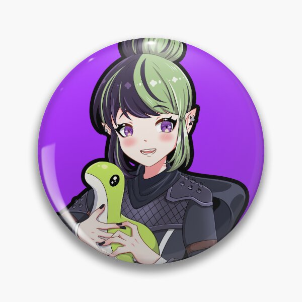 Item preview, Misery Cosplay: Apex Legends Wraith with Nessie Plushy (Black background) designed and sold by MiseryMerch.