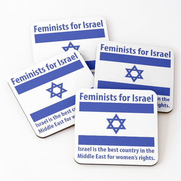 Item preview, Feminists for Israel  designed and sold by Rachel the Artist .