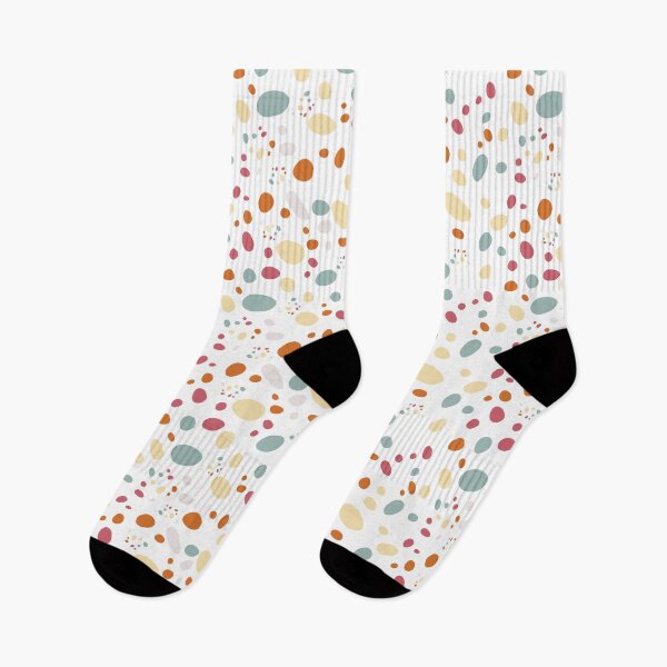 Item preview, It's Raining Dots - Colorful dots random scatter white background designed and sold by BrendaWaldekker.