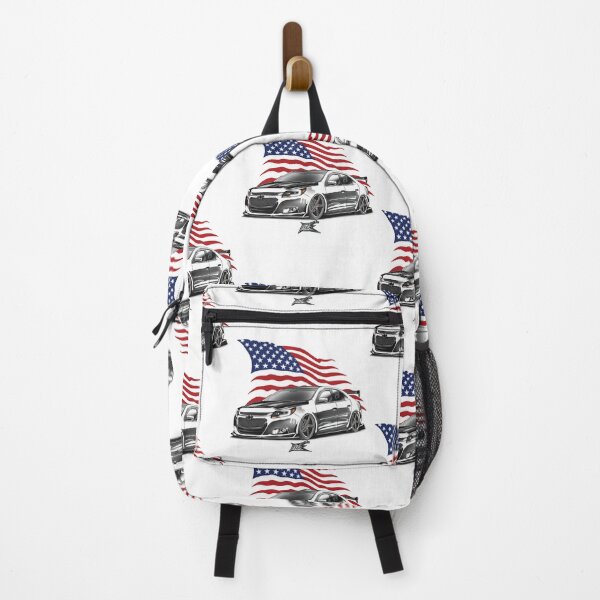 Item preview, patriotic american flag chevy malibu lowered sedan designed and sold by NaquashM.