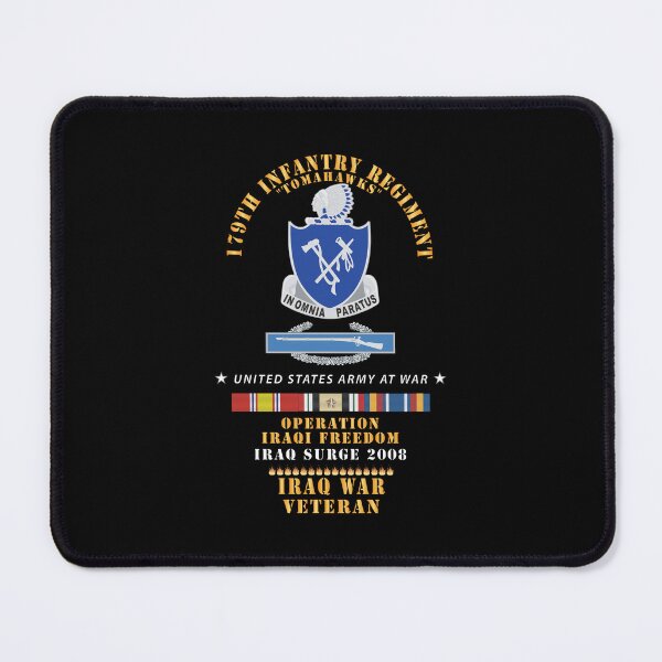 Item preview, 179th Infantry Regiment - Tomahawks - Iraq Surge 2008 w CIB -  OIF - IRAQ SVC X 300 designed and sold by Military Insignia Products.