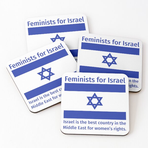 Item preview, Feminists for Israel  designed and sold by Rachel the Artist .