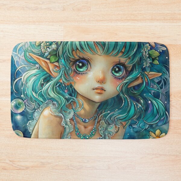 Item preview, Cute Elf Portrait designed and sold by Dawn van Doorn.