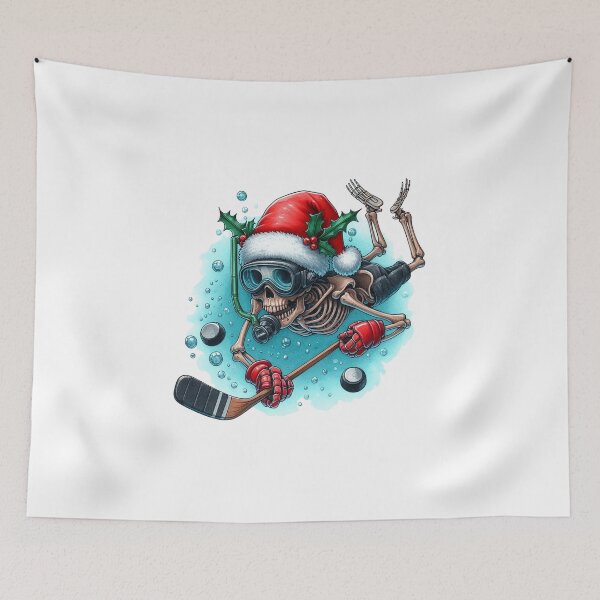 Item preview, Christmas Underwater Hockey designed and sold by clintang.