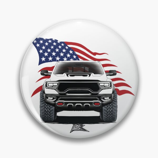 Item preview, patriotic american flag baja truck designed and sold by NaquashM.