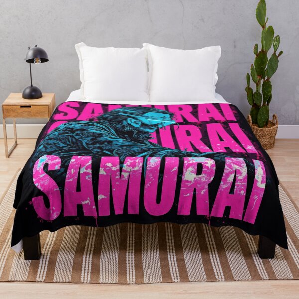 Item preview, Japanese cyberpunk, neon samurai designed and sold by Smash-420.