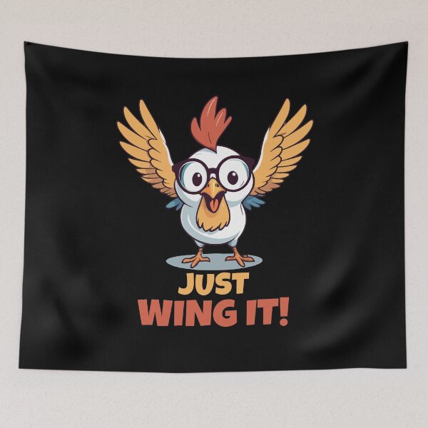 Item preview, Just Wing It! designed and sold by TrippyOutfitter.