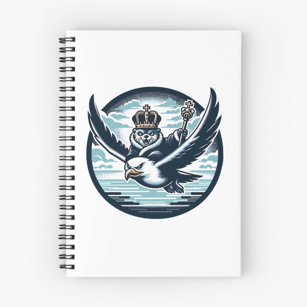 Item preview, King Otter on Seagull designed and sold by OtterDesigns.