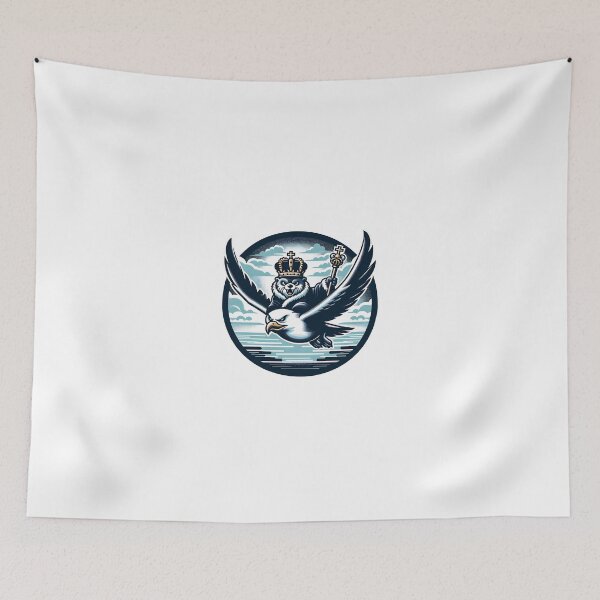 Item preview, King Otter on Seagull designed and sold by OtterDesigns.