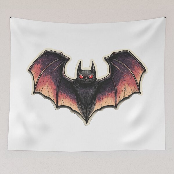 Item preview, The spooky Halloween bat designed and sold by Kunst-Shirt.