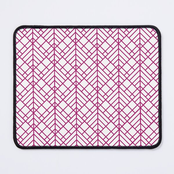 Item preview, Pink Art Deco pattern designed and sold by RuthB-Design.