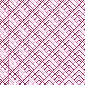 Artwork thumbnail, Pink Art Deco pattern by RuthB-Design