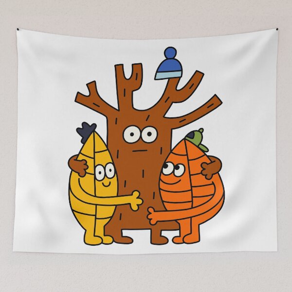 Item preview, Tree and Leaves Friendship designed and sold by Ewandaly.