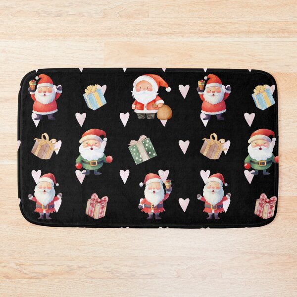 Item preview, Santa Claus and his Christmas presents. Classic Christmas Pattern designed and sold by FreeSoulLab.