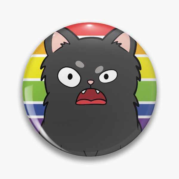 Aperçu de l'œuvre Black Cat Pride – Que regardez-vous ? créée et vendue par CraftByRT.