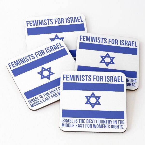Item preview, Feminists for Israel  designed and sold by Rachel the Artist .