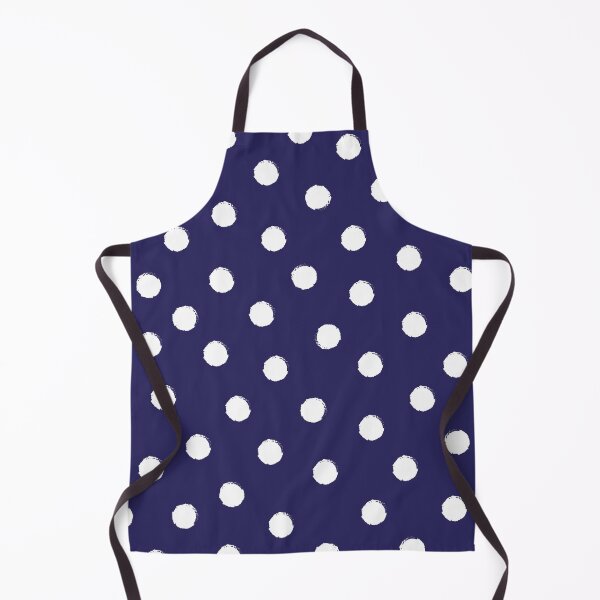 Item preview, Navy dotty print designed and sold by RuthB-Design.