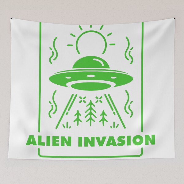 Item preview, Alien Invasion designed and sold by Erlin Rudho.