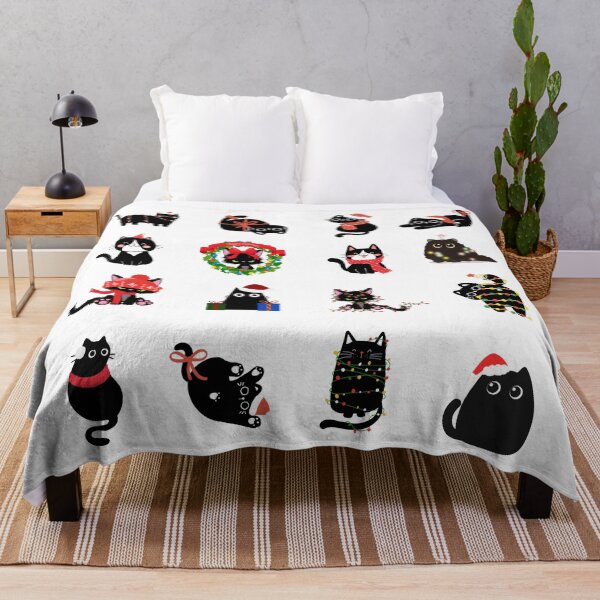 Item preview, A playful kitten causing chaos at Christmas designed and sold by huape.
