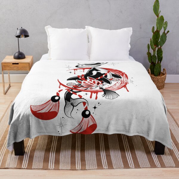 Item preview, Neo-Japanese orca with red moon designed and sold by 7Delamancha.