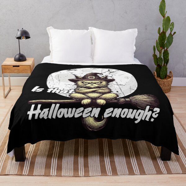 Item preview, Is That Halloween Enough Cat Moon designed and sold by LuminOrb.