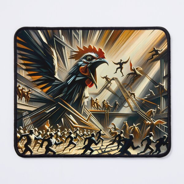 Item preview, Rooster of Chaos designed and sold by FNORD-10111.