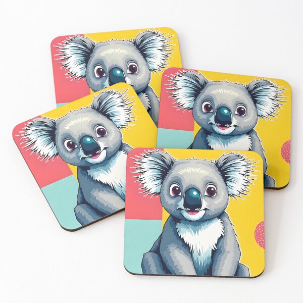 Item preview, Colorful Pop Art Koala Illustration designed and sold by Koalangel.
