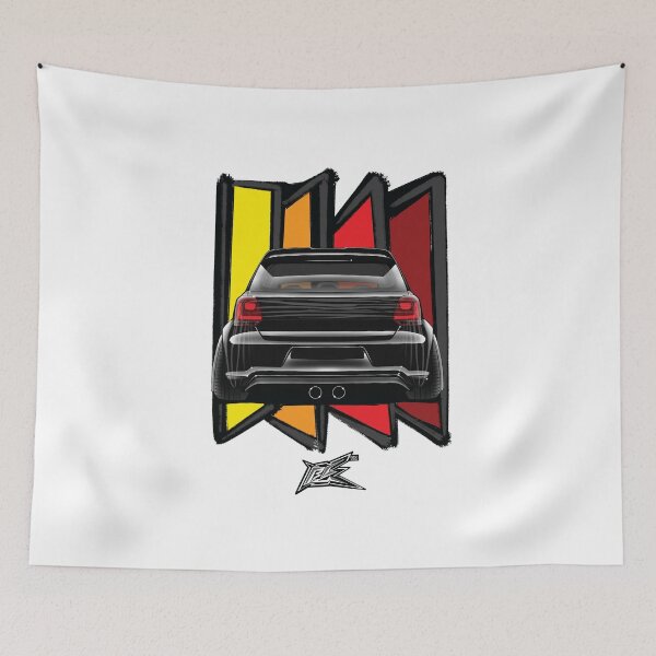 Item preview, popular german hatchback rear black  designed and sold by NaquashM.