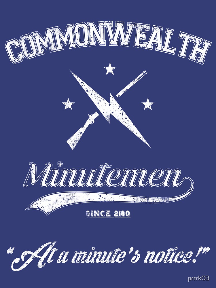 "Commonwealth Minutemen" Pullover Hoodie For Sale By Prrrk03 | Redbubble