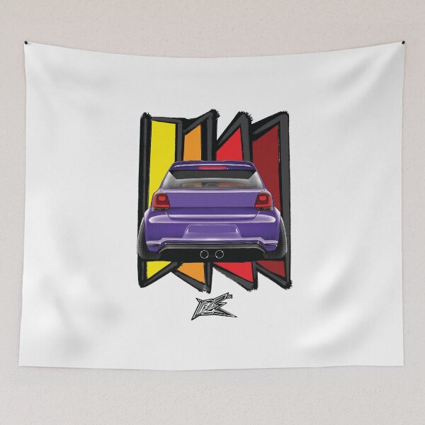 Item preview, popular german hatchback rear purple  designed and sold by NaquashM.