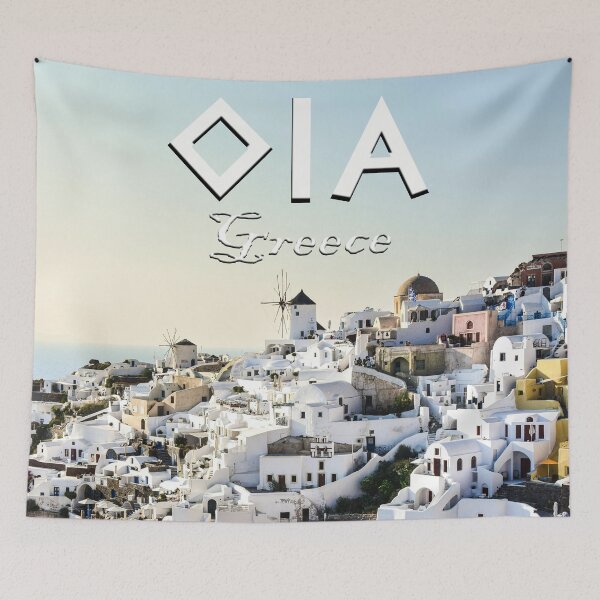 Item preview, Oia Santorini Greece designed and sold by TravelWish.