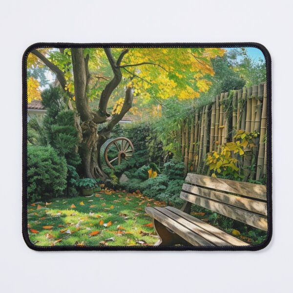 Item preview, Autumnal tranquility in the garden designed and sold by Sigtrix.