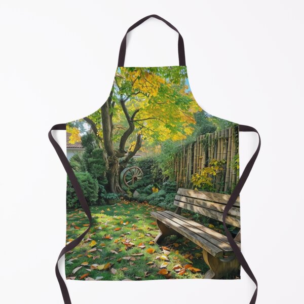 Item preview, Autumnal tranquility in the garden designed and sold by Sigtrix.