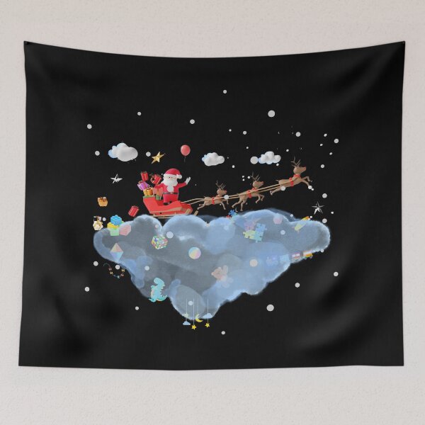 Item preview, Magical Flight of Santa Claus designed and sold by FreeSoulLab.