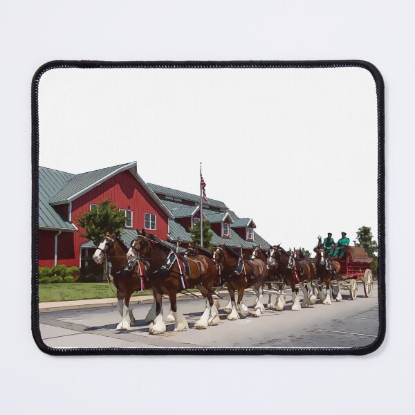 Item preview, Clydesdale Eight Horse Hitch designed and sold by Inkric.