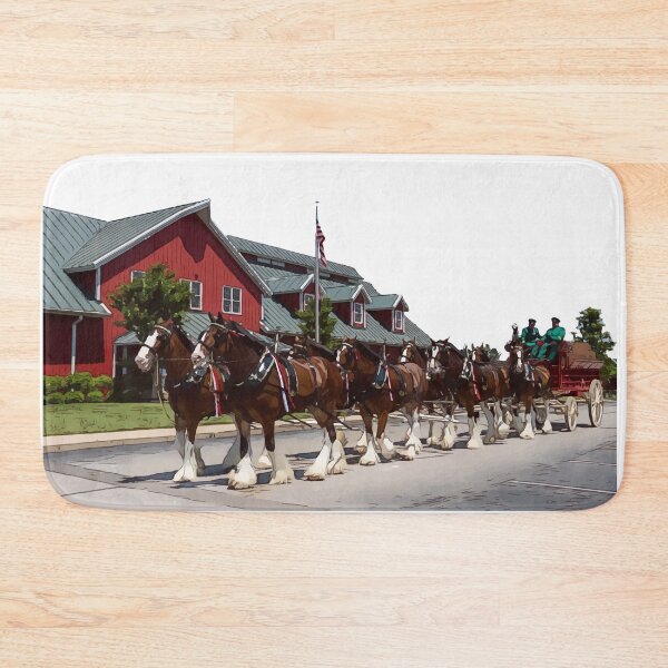 Item preview, Clydesdale Eight Horse Hitch designed and sold by Inkric.