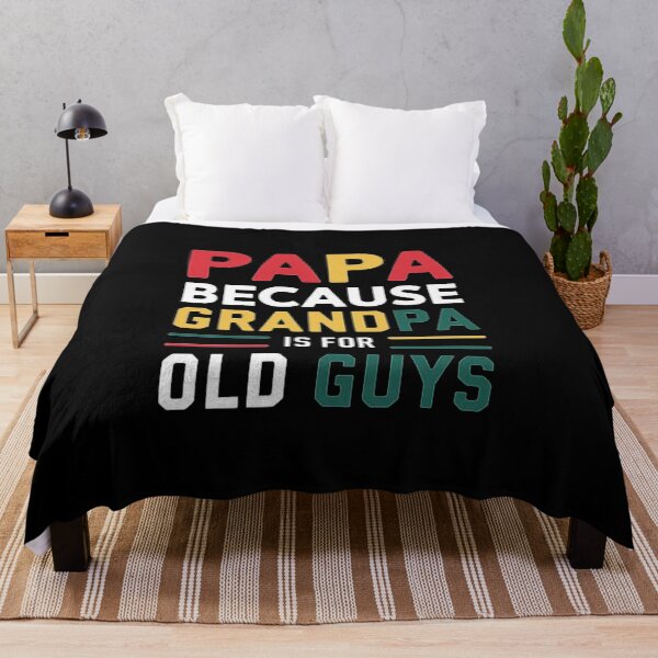 Item preview, Papa Because Grandpa Is For Old Guys - Fun Family Design designed and sold by love3617.