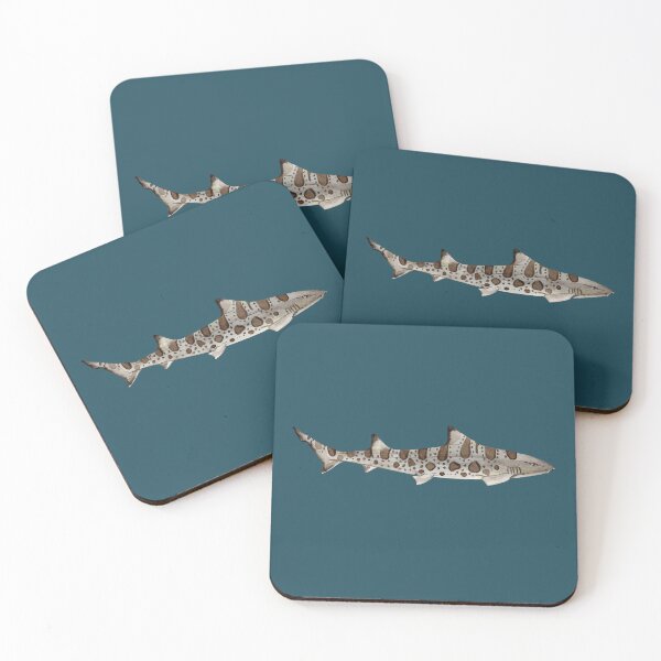Item preview, LEOPARD SHARK-Triakis semifasciata designed and sold by BEATRIZ ABAITUA.
