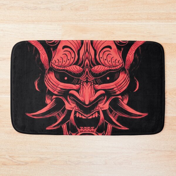 Item preview, Red Warrior Devil – Fiery Demon Warrior Art designed and sold by BubbleSpy.